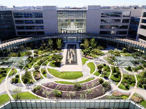 泰康商学院中心庭院景观设计