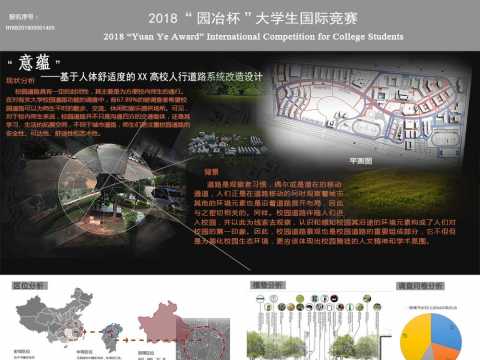 “意蕴”——基于人体舒适度的XX高校人行道路系统改造设计