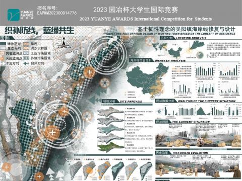 织补防线，蓝绿共生——基于韧性理念的吴阳镇海岸线修复与设计