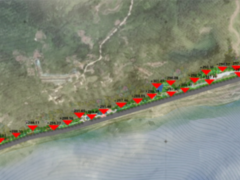 “城市之光”四川省宜宾市白塔山沿线B段景观改造设计