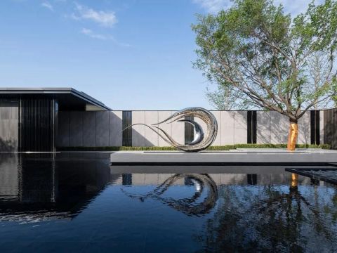 五天景观 | 天津景瑞誉璟天地示范区雕塑设计