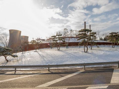 北京市石景山区石龙匝道景观提升工程