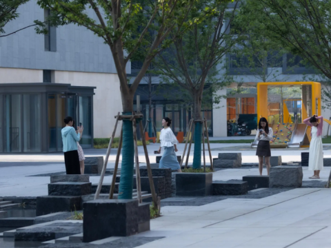 杭州湾海塘艺术广场