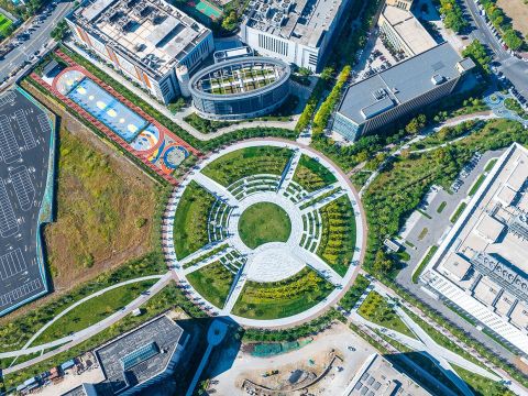 天河数字产业园绿化景观工程