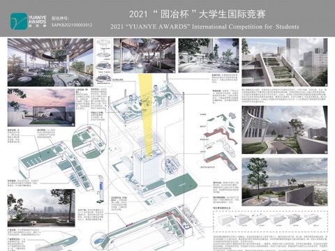 山城·一望平川——基于感知体验下的河南淮滨县人民医院医疗景观设计