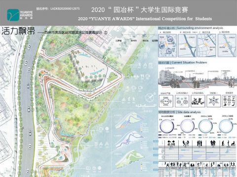 活力飘带--苏州市虎丘区运河路滨水公园景观设计