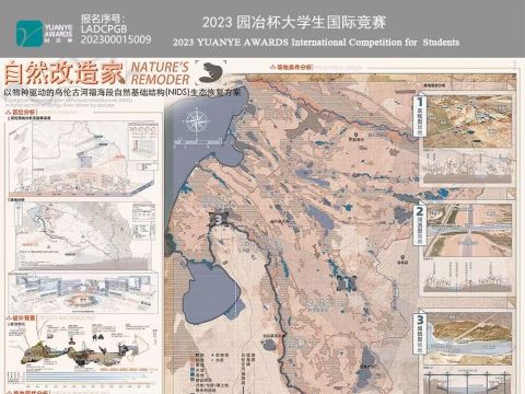 自然改造家—以物种驱动的乌伦古河福海段自然基础结构(NIDS)生态恢复方案