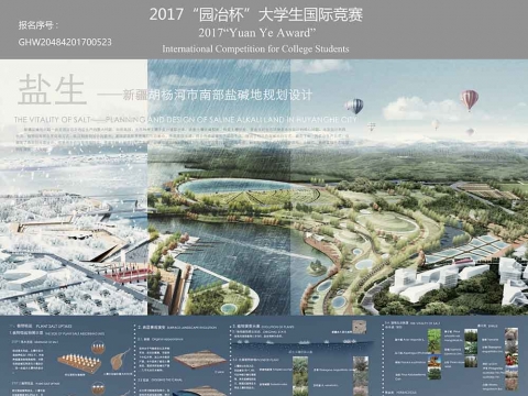 盐生——新疆胡杨市南部盐碱地规划设计