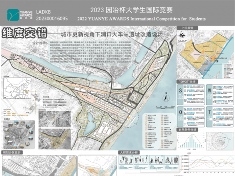 维度交错--城市更新视角下浦口火车站遗址改造设计