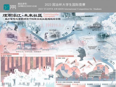 煙雨濠江·未來社區-基於智慧化景觀研究下的複合式社區機能綜合體