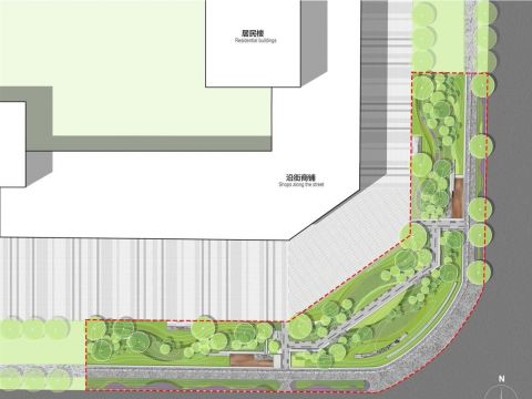河间市信用社游园工程