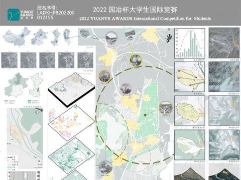 城市绿地系统与景观设计——怀北滑雪场绿地设计