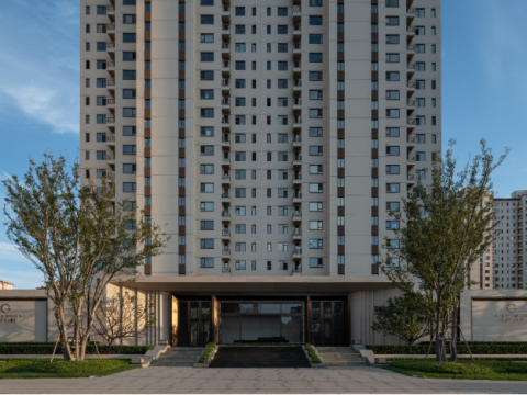 青特悦海府项目B地块大区景观