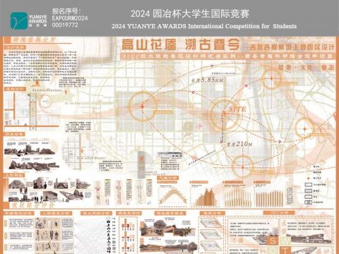 高山花靥 溯古叠今——吉尔吉斯斯坦主题园区设计