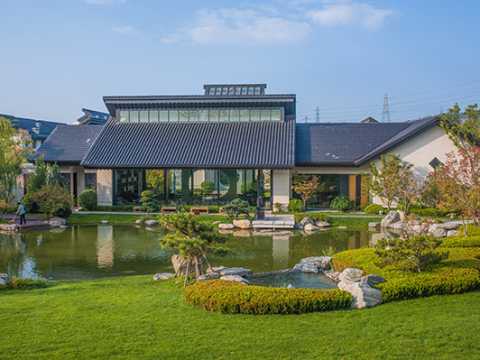 远洋天著春秋项目售楼处园林景观工程