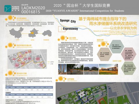 基于海绵城市理念指导下的雨水渗储循环系统改造研究——以北京农学院为例