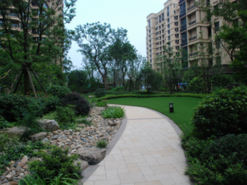 江阴融科·朝宗原筑项目B地块景观绿化