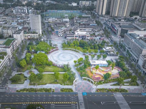 蒲江世纪坊公园街区