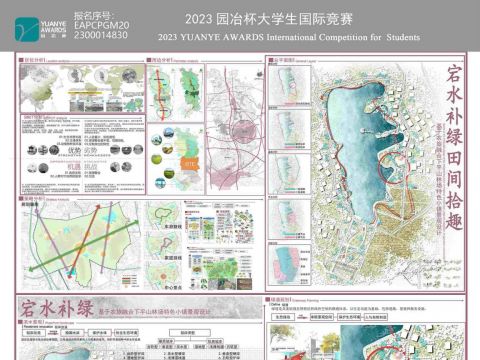 宕水补绿、田间拾趣——基于农旅融合下平山林场特色小镇景观设计