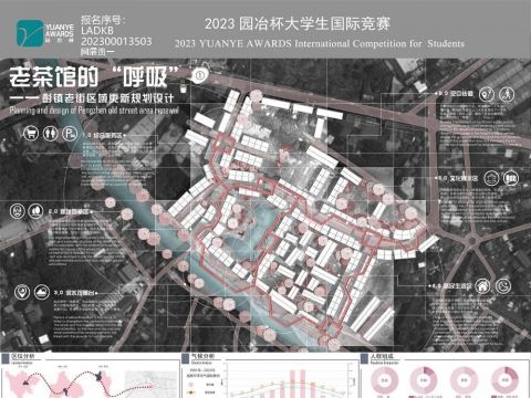 老茶馆的“呼吸”--彭镇老街区域更新规划设计