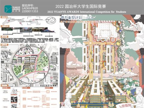弹力重塑计划·GCH——基于弹性景观概念的校园景观设计