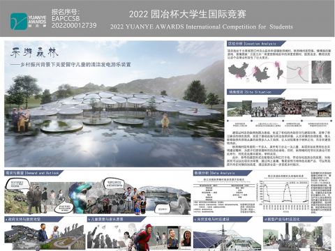 乐游森林——乡村振兴背景下关爱留守儿童的清洁发电游乐装置