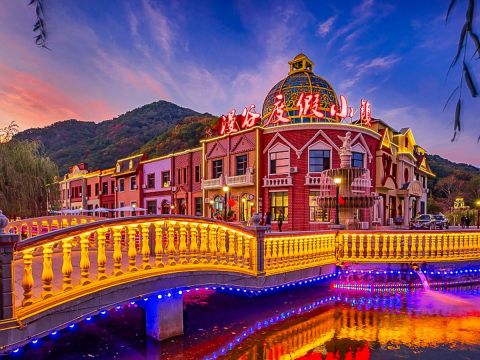 本溪桓仁县漫谷度假小镇景观工程