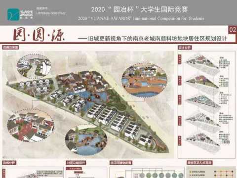 园·圆·源——旧城更新视角下的南京老城南颜料坊地块居住区规划设计