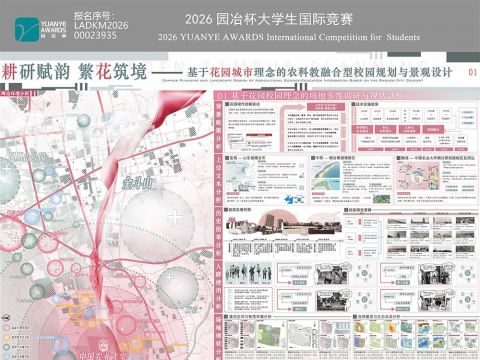 耕研赋韵 繁花筑境——基于花园城市理念的农科教融合型校园规划与景观设计
