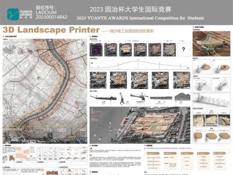 3D Landscape Printer——堆沙场工业遗迹的活化更新