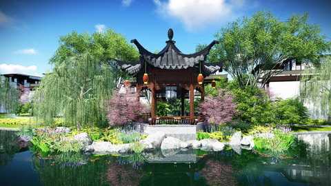 广西玉林绿地城景观设计