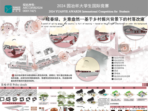 一畦春绿，乡意盎然--基于乡村振兴背景下的山区少数民族村落改造