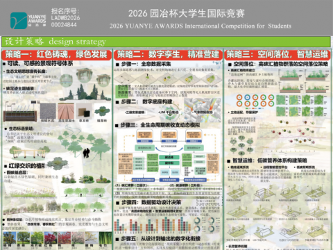 红绿相间，双轮驱动——长沙市湘江新区工委党校环境景观提质改造概念性规划