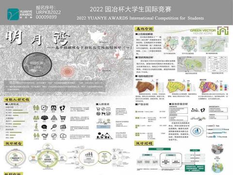 “明月湾”社区空间规划设计