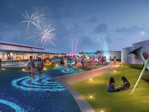 重庆万达茂景观设计