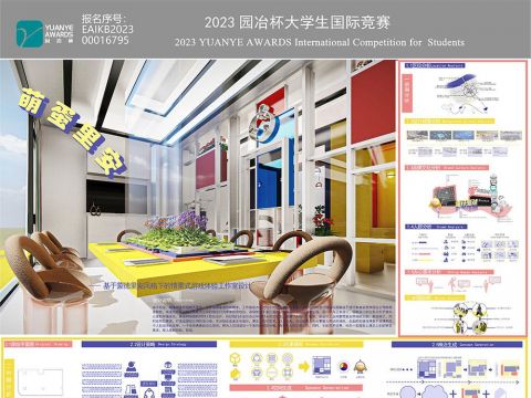 萌蛋里安—基于蒙德里安风格下的情景式游戏体验工作室设计