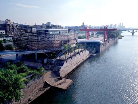 湖南湘潭湘江风光带雨湖区段规划设计