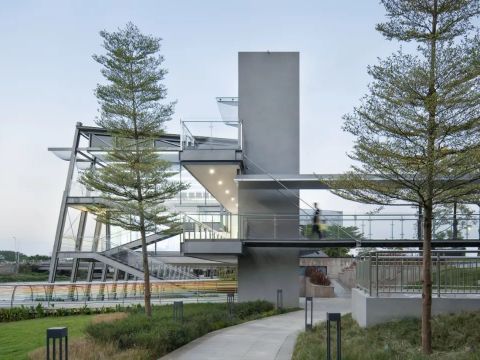 WAU建筑事务所 | 蓬江智水展示中心