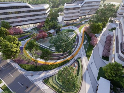 OVU天津中电科创园景观深化设计