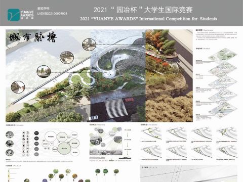 城市脉搏——苏州河长安路节点绿地景观设计