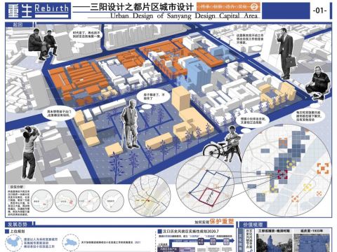 武汉三阳设计之都片区  城市设计