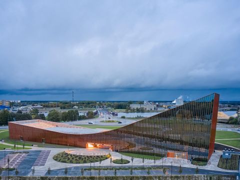 Audrius Ambrasas Architects | The Science and Innovation Centre in Ventspils