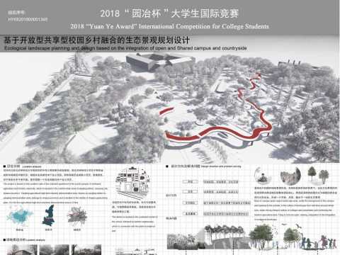 基于开放型共享型校园乡村融合的生态景观规划设计