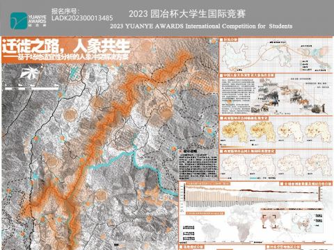 迁徙之路，人象共生——基于场地适宜性分析的人象冲突解决方案