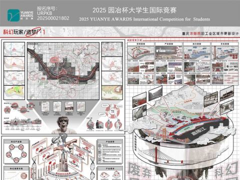 科幻玩家造梦厂——重庆洋炮局旧工业区城市更新设计