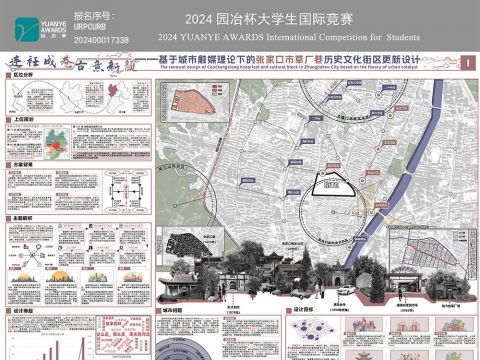 连衽成巷，古意新颜——基于城市触媒理论下的张家口市草厂巷历史文化街区更新设计