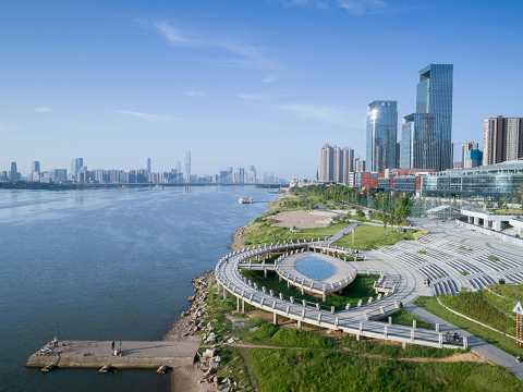 长沙湘江西岸商业旅游景观带