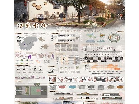 《往来于街—界首市筛子李村公共空间设计》