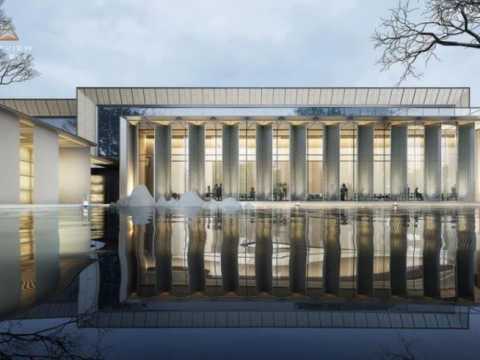 天津双峰道项目示范区园林景观工程