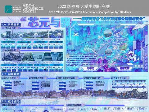 “芯元与骤——物联网背景下元宇宙智慧公园规划设计”